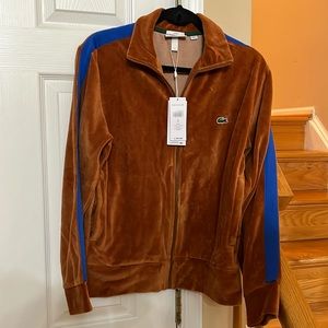 Unisex Regular Fit Velvet Zip-Up Sweatshirt